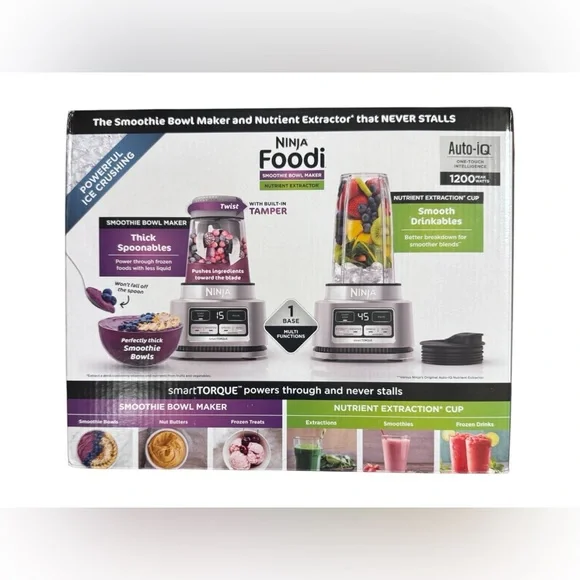 Ninja Foodi Smoothie Bowl Maker and Nutrient Extractor - Picture 1 of 3